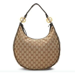 Excellent condition Vintage Gucci Canvas Hobo Bag Purse